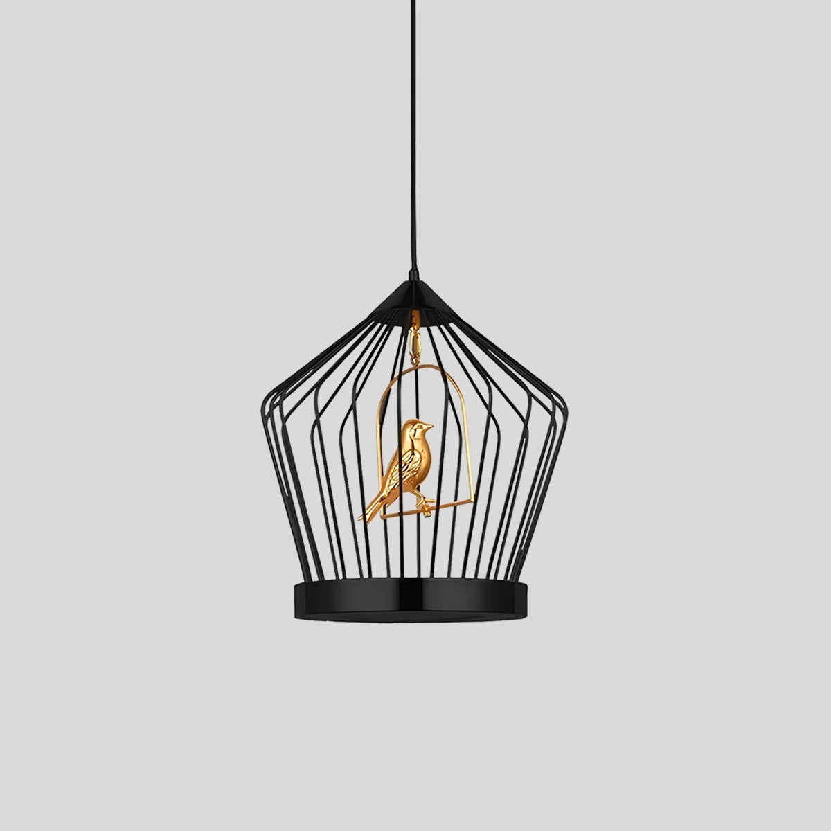 Feyran Creative Birdcage Pendant Light for Living Room