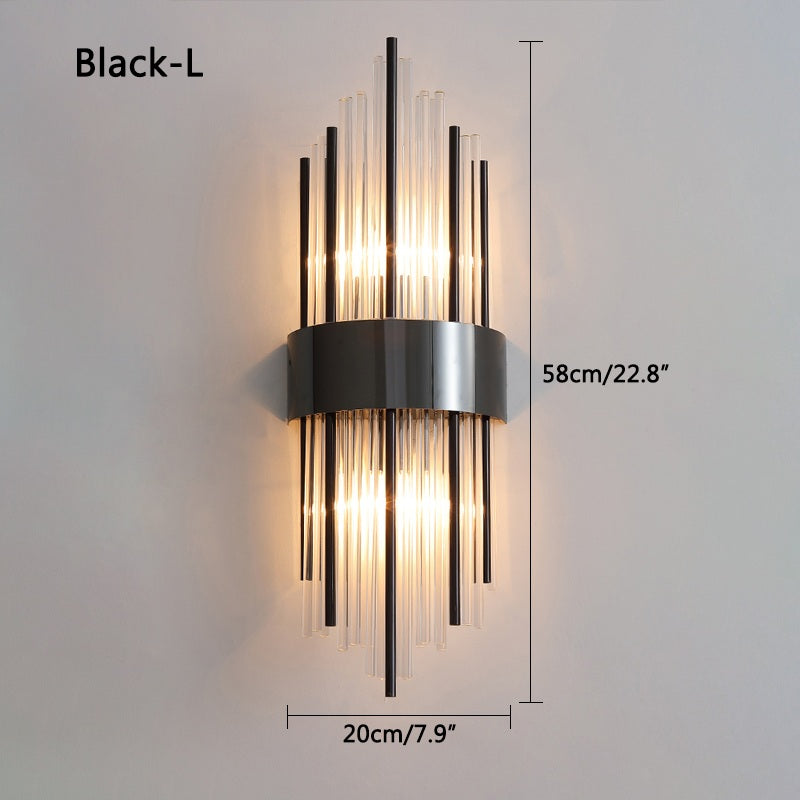 Feyran Minimal Luxury Glass Wall Lamp