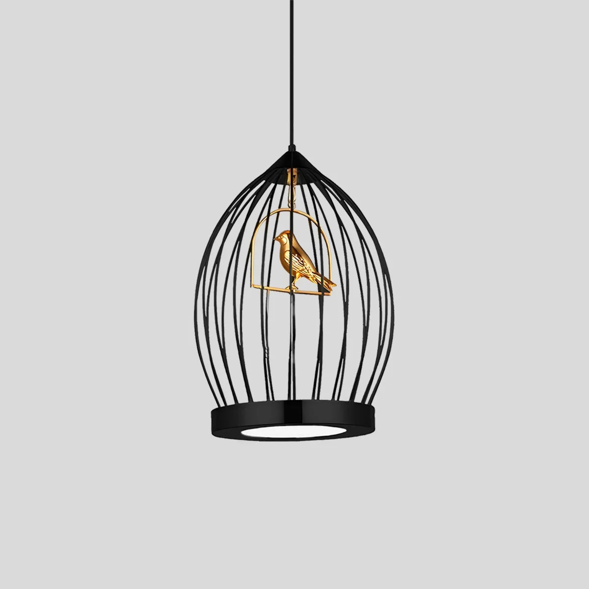 Feyran Creative Birdcage Pendant Light for Living Room