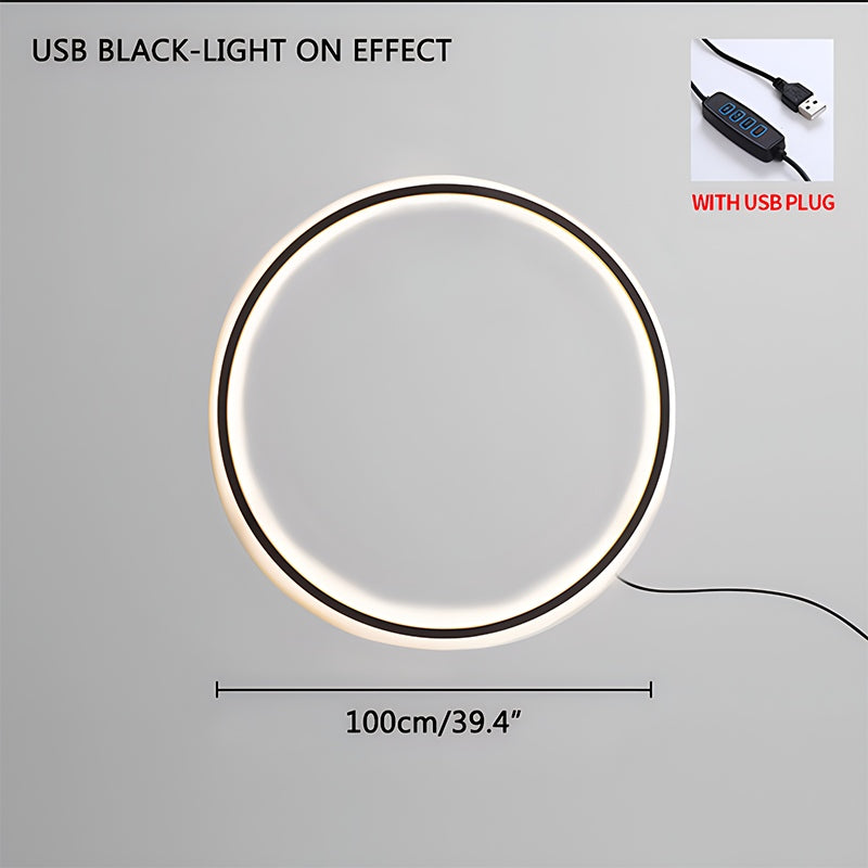 Feyran Round Ring LED Wall Lamp for Living Room