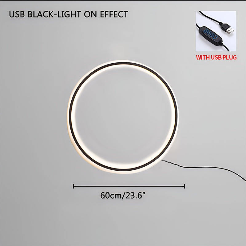 Feyran Round Ring LED Wall Lamp for Living Room