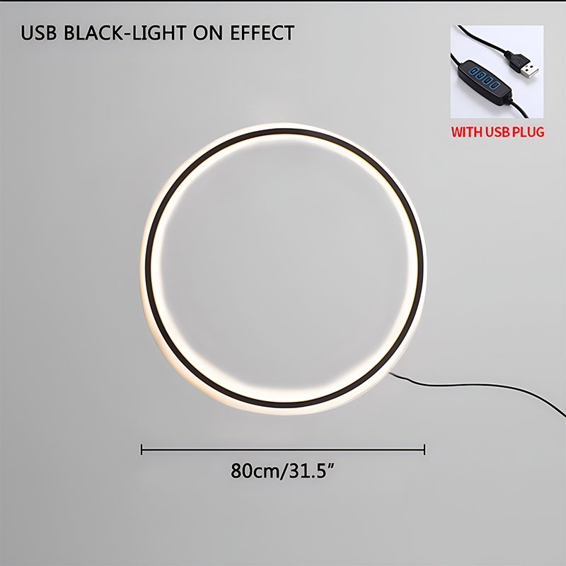 Feyran Round Ring LED Wall Lamp for Living Room