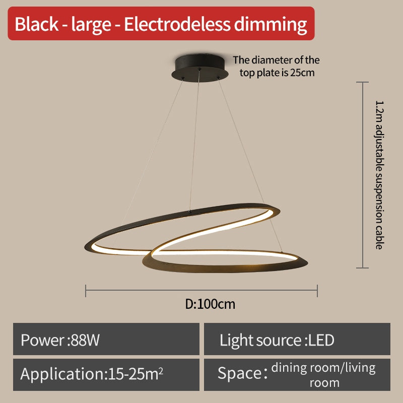 Feyran Nordic Ring Personality Chandelier