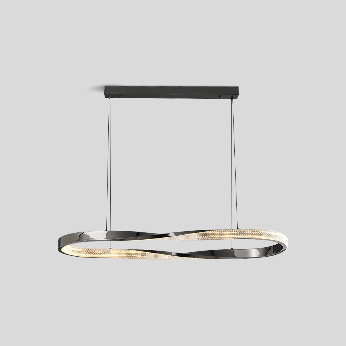 Feyran Modern Simple Mobius Circle Chandelier