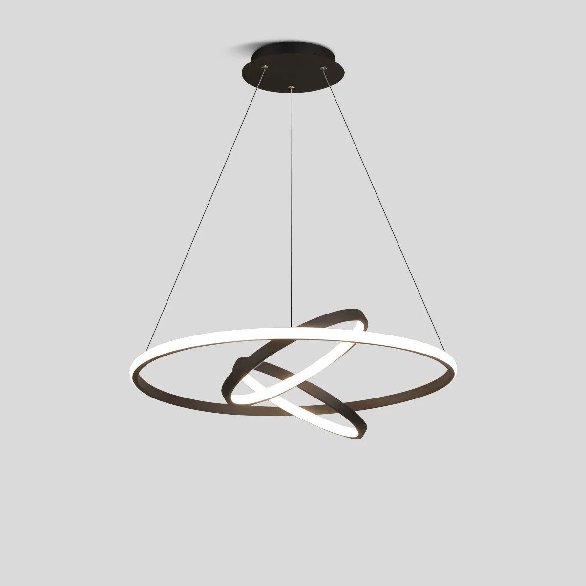 Feyran Minimalist Circular Chandelier Modern Lighting Fixture