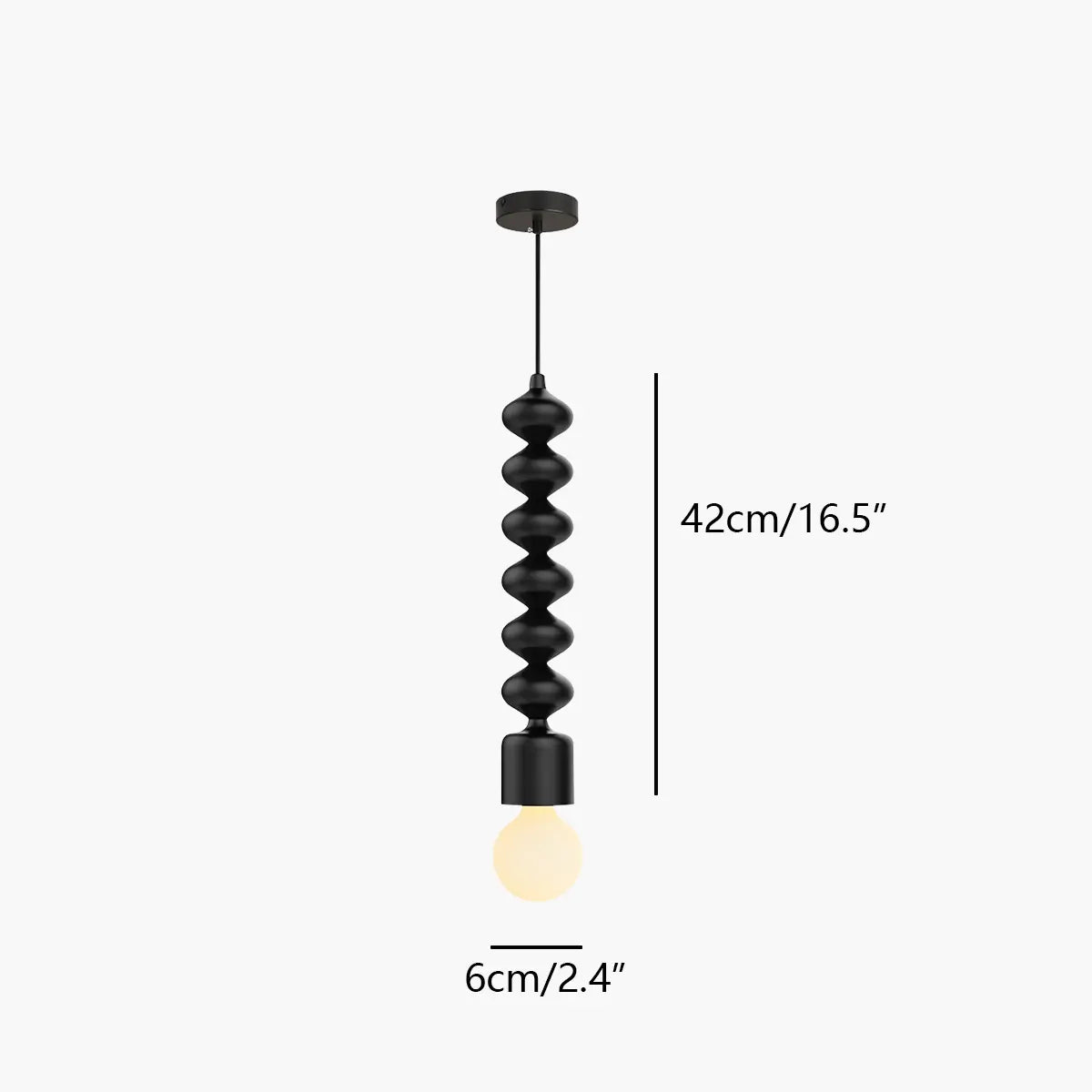 Feyran Bauhaus Bead Bedside Pendant Light