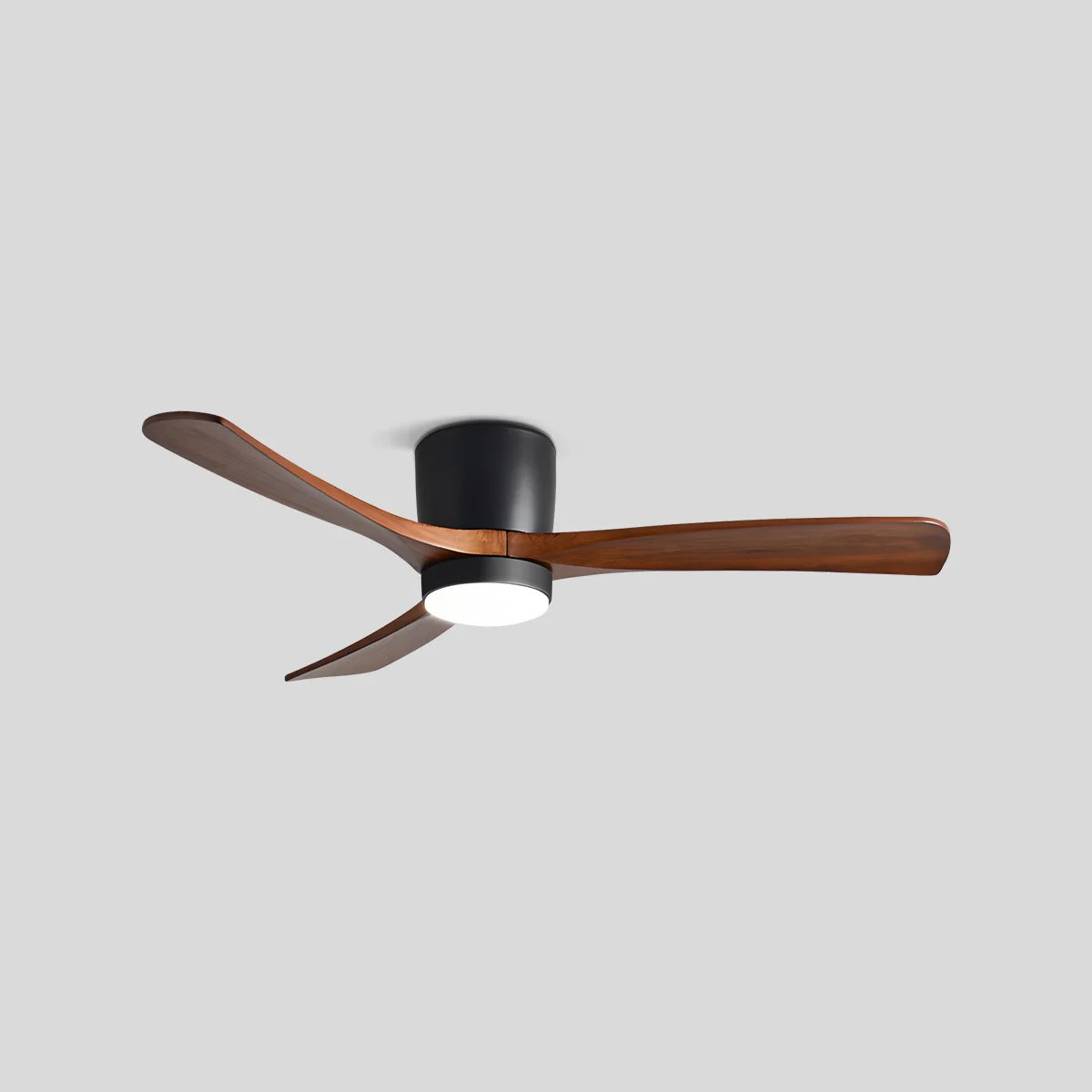 Feyran Large Low Profile Ceiling Fan with Light