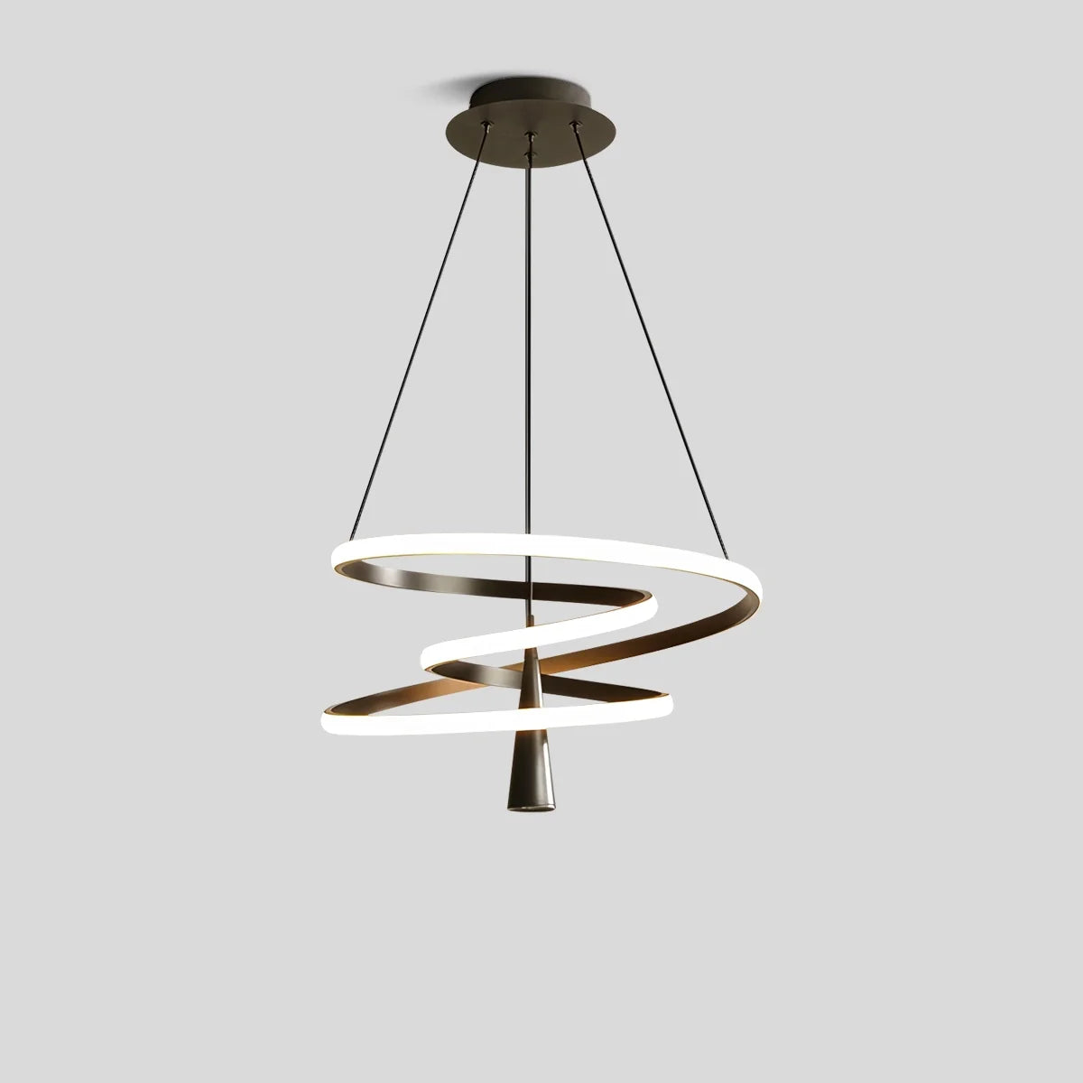 Feyran Acrylic Ring Spotlight Chandelier