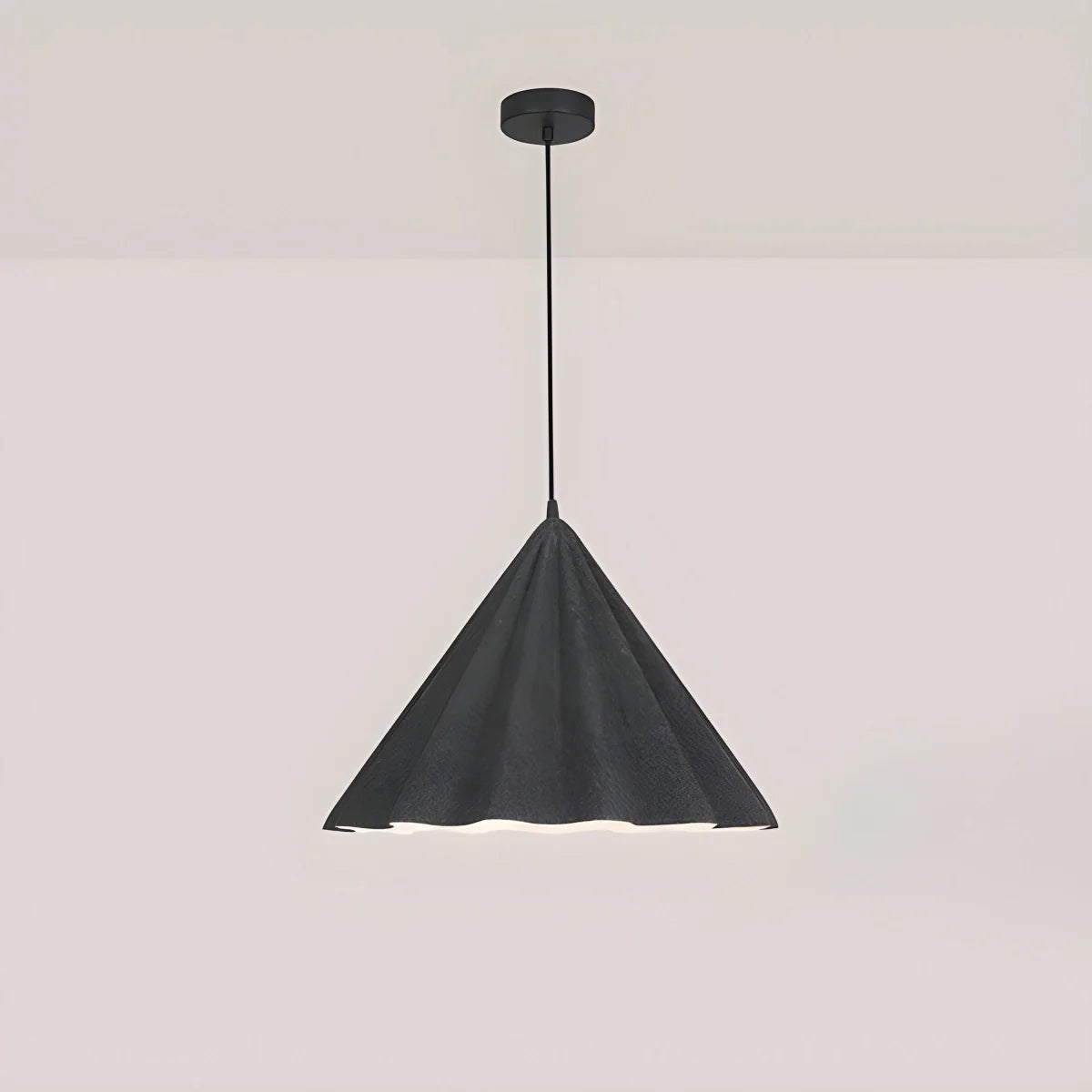 Feyran Ice Cream Shaped Felt Pendant Light for Kids Room