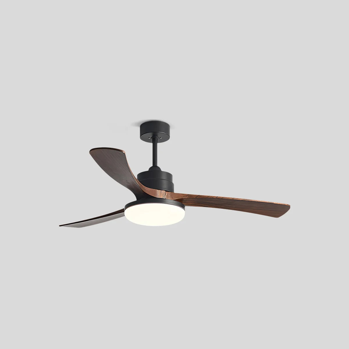 Feyran High Wind Solid Wood Ceiling Fan Light