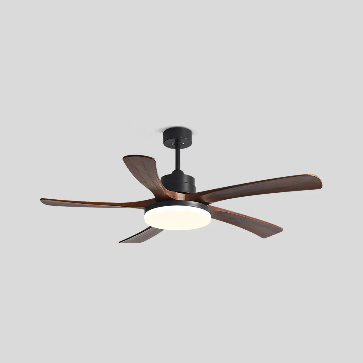 Feyran High Wind Solid Wood Ceiling Fan Light