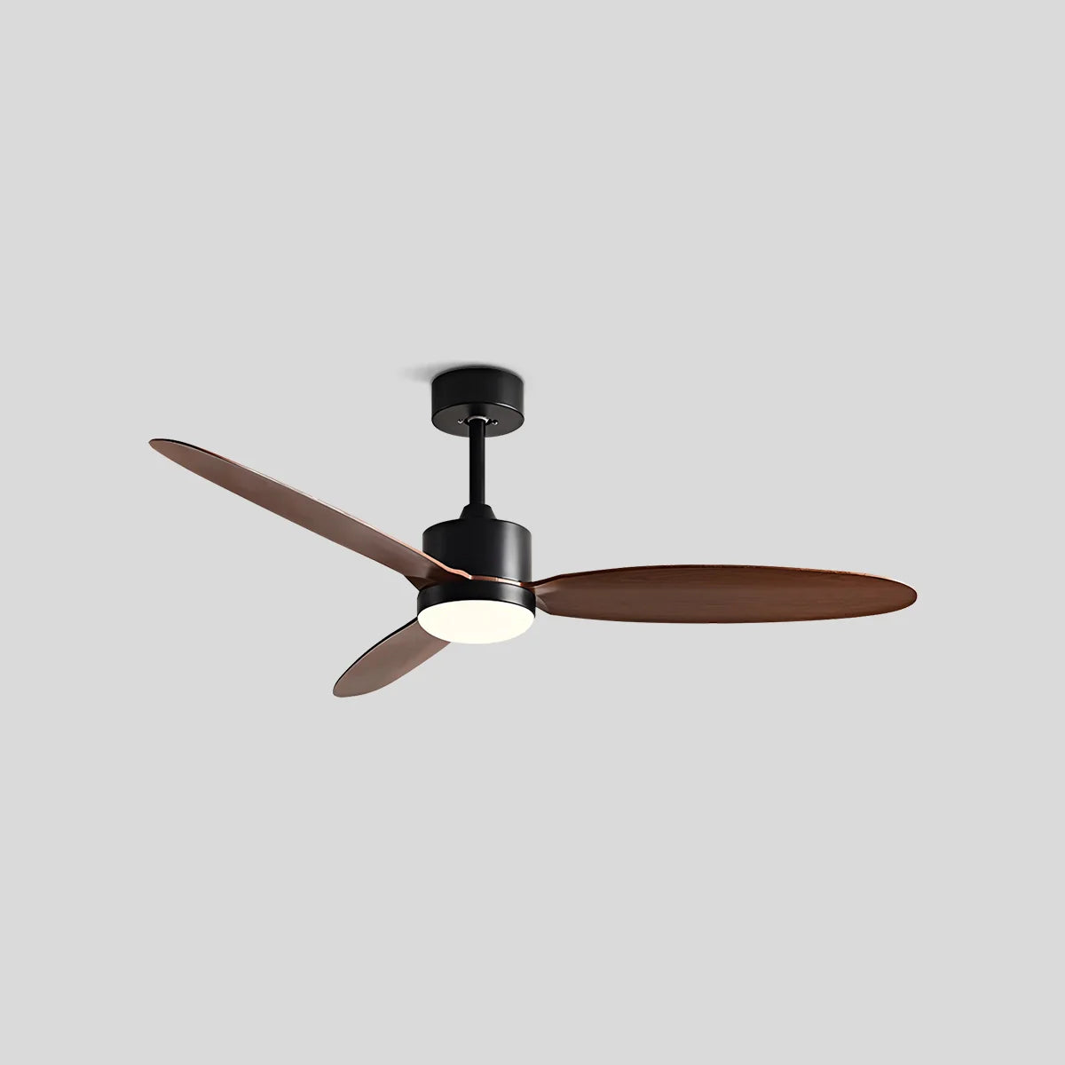 Feyran 3-Blade Ceiling Fan With Light for Bedroom