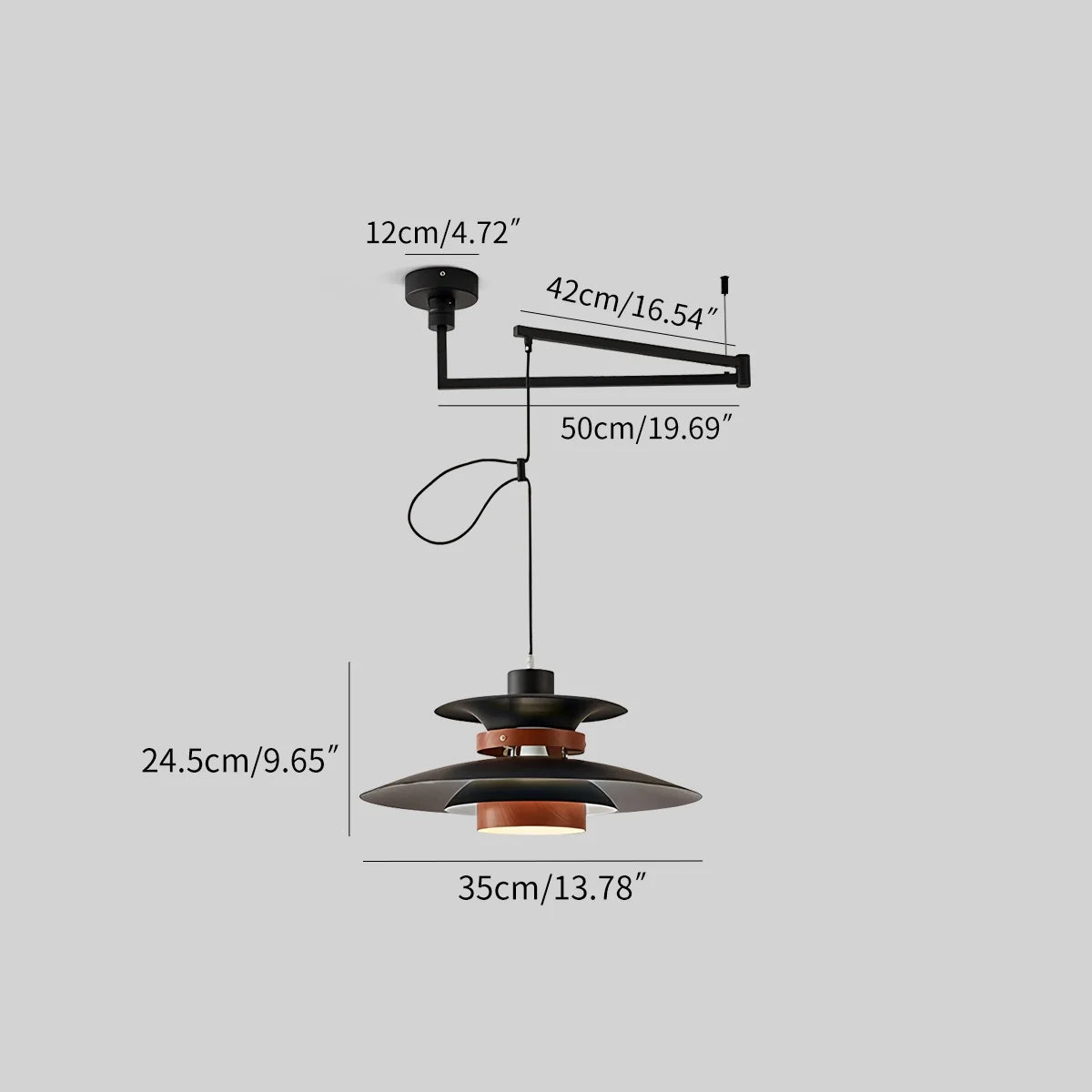 Feyran Mercero UFO Pendant Light for kitchen Dining Area