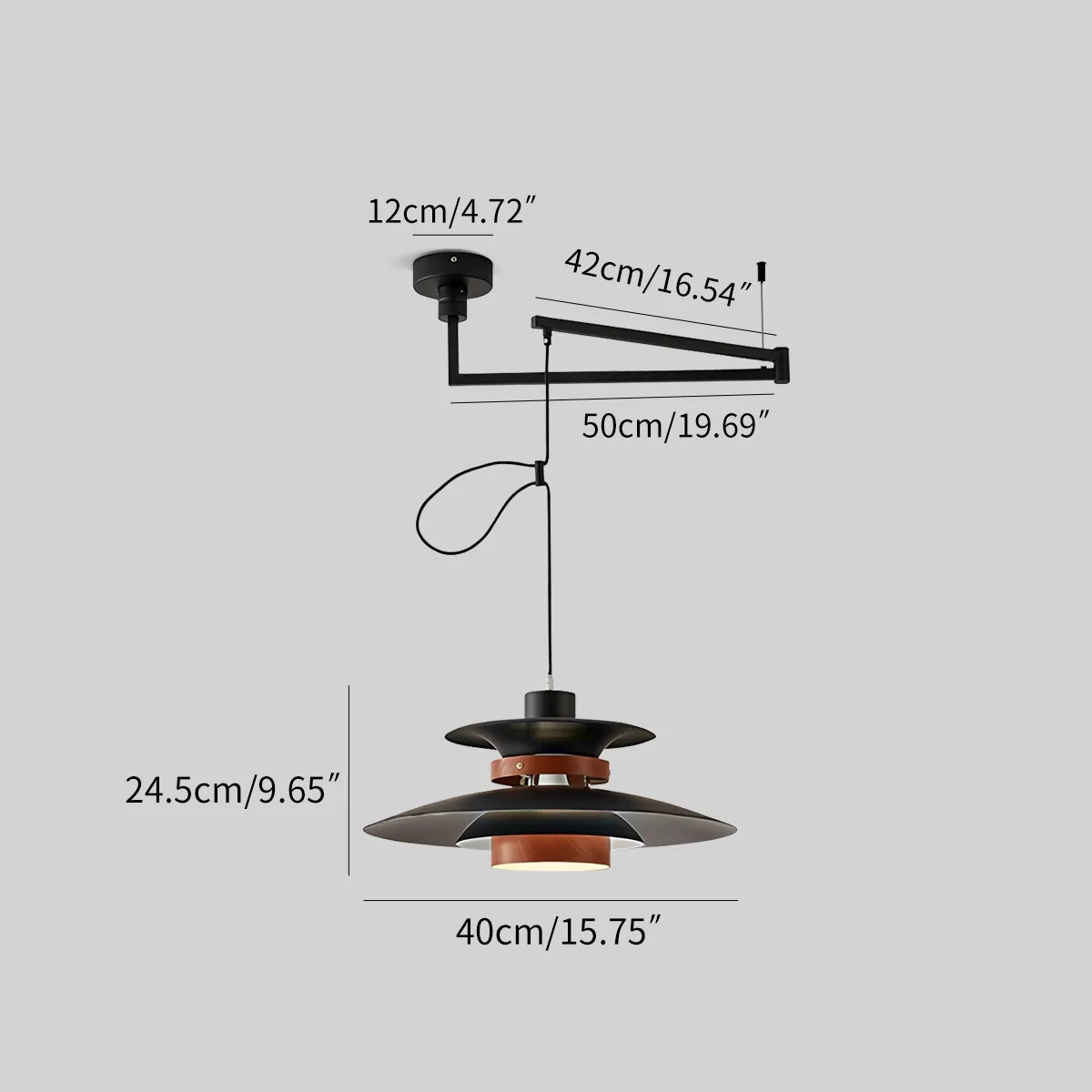 Feyran Mercero UFO Pendant Light for kitchen Dining Area