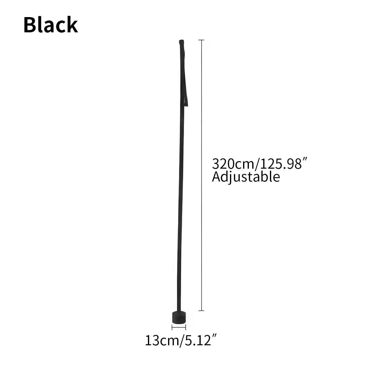 Feyran Nordic Canvas Background Wall Floor Lamp