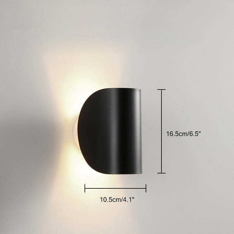 Feyran Adjustable Half Shade Wall Sconce