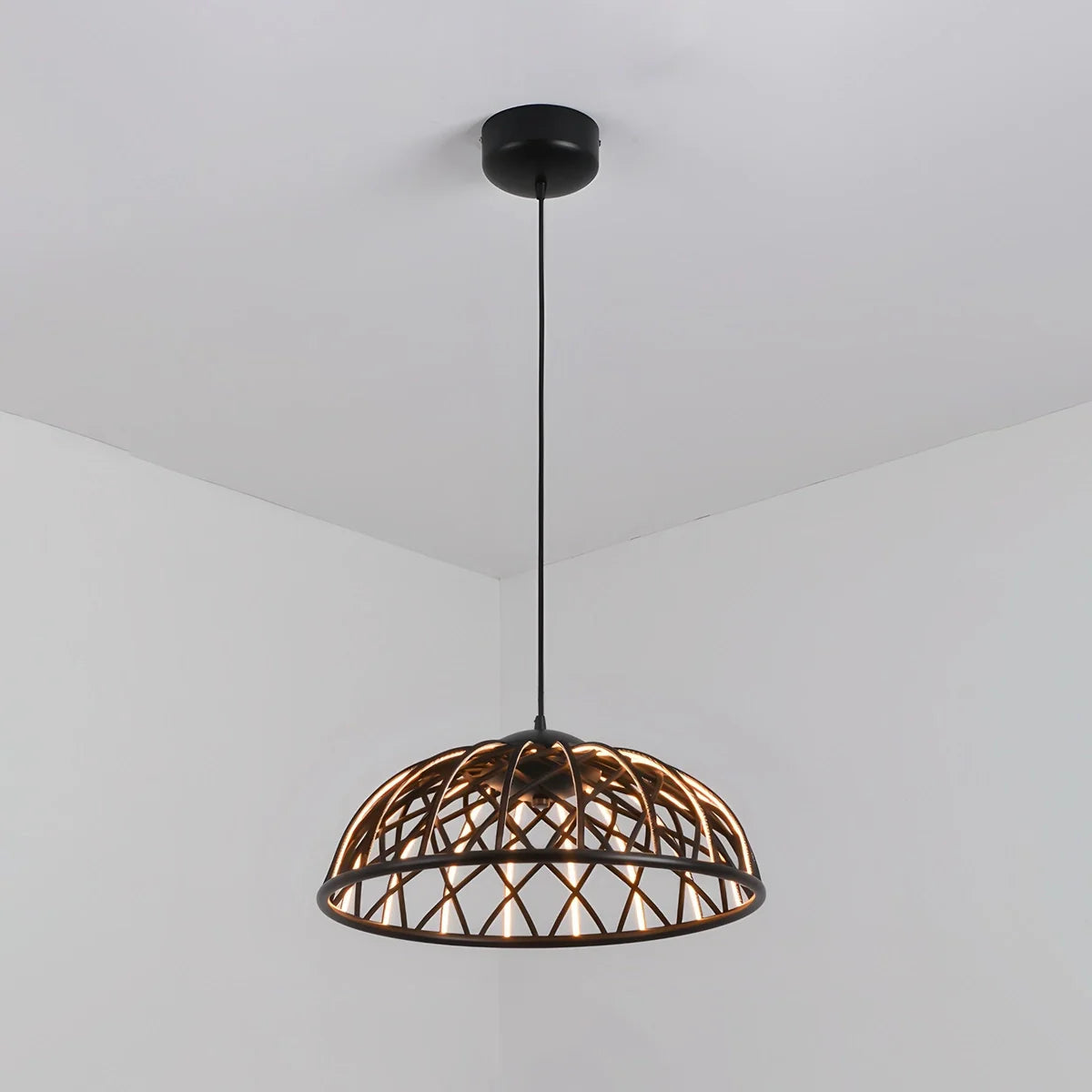 Feyran Modern Woven Mesh Art Pendant Light