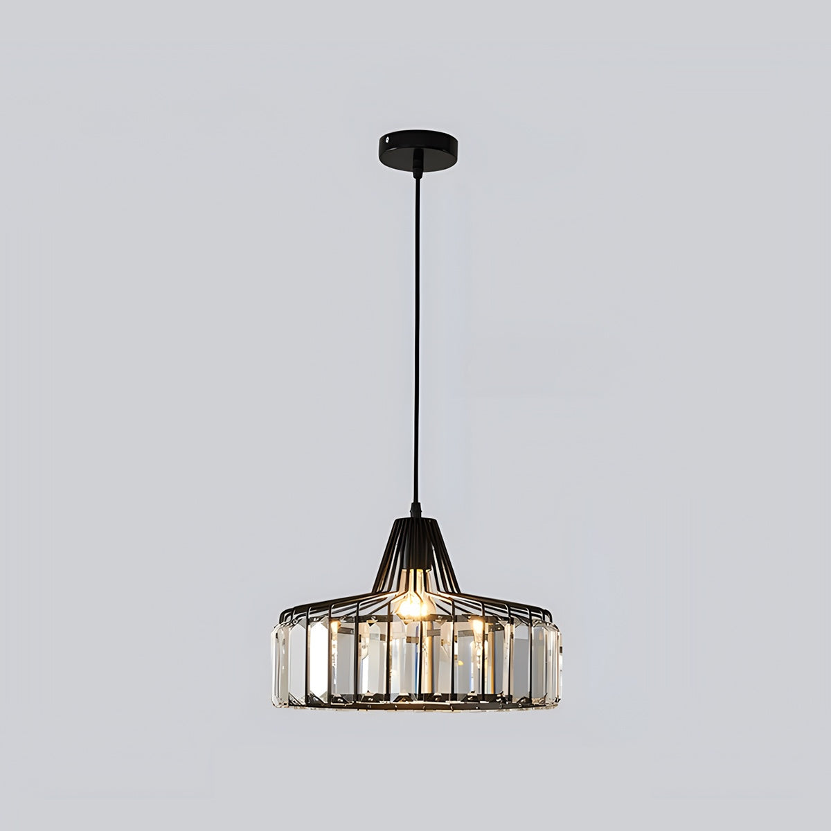 Feyran Modern Iron Art Glass Pendant Lamp for Kitchen