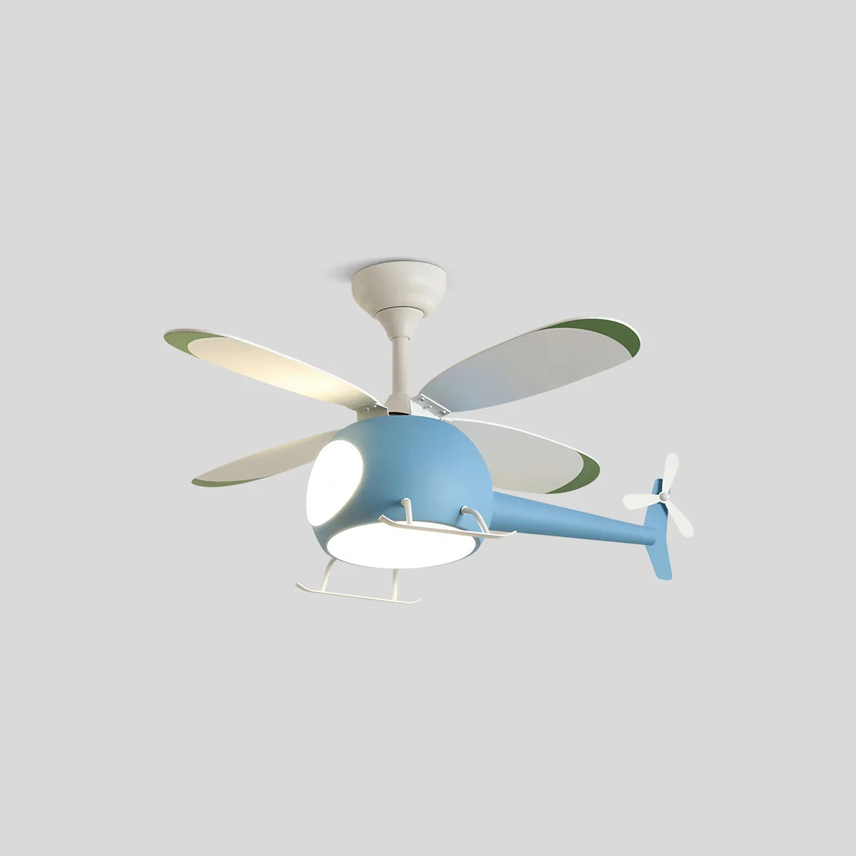 Feyran Airplane Ceiling Fan Lamp for Children’s Room