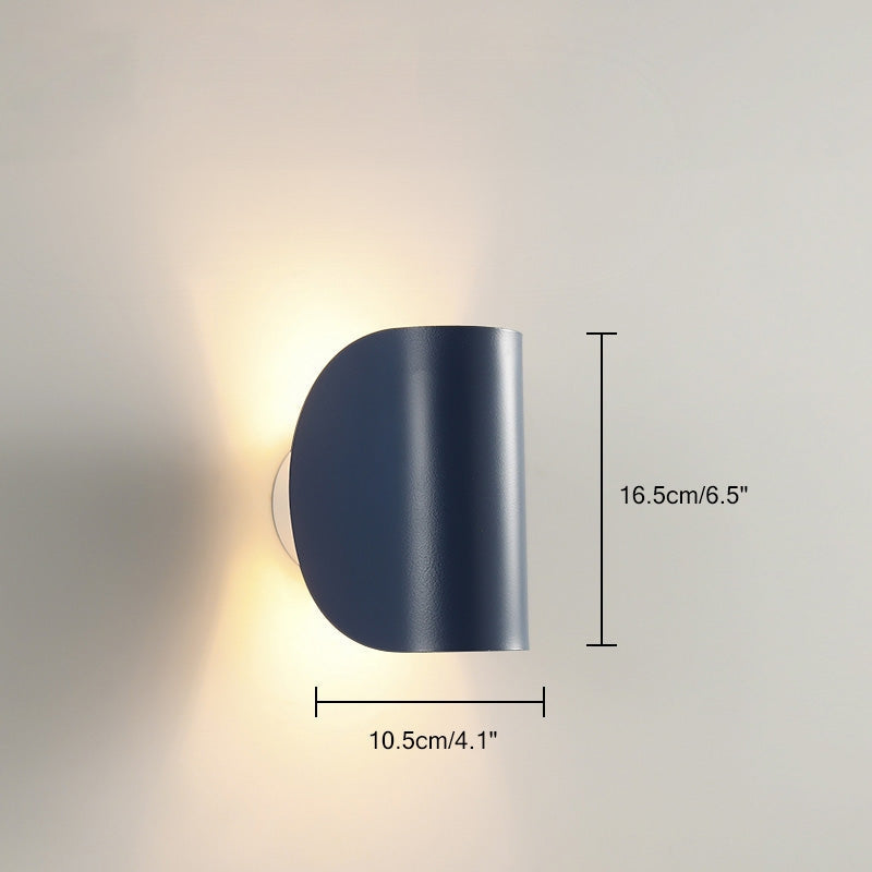 Feyran Adjustable Half Shade Wall Sconce