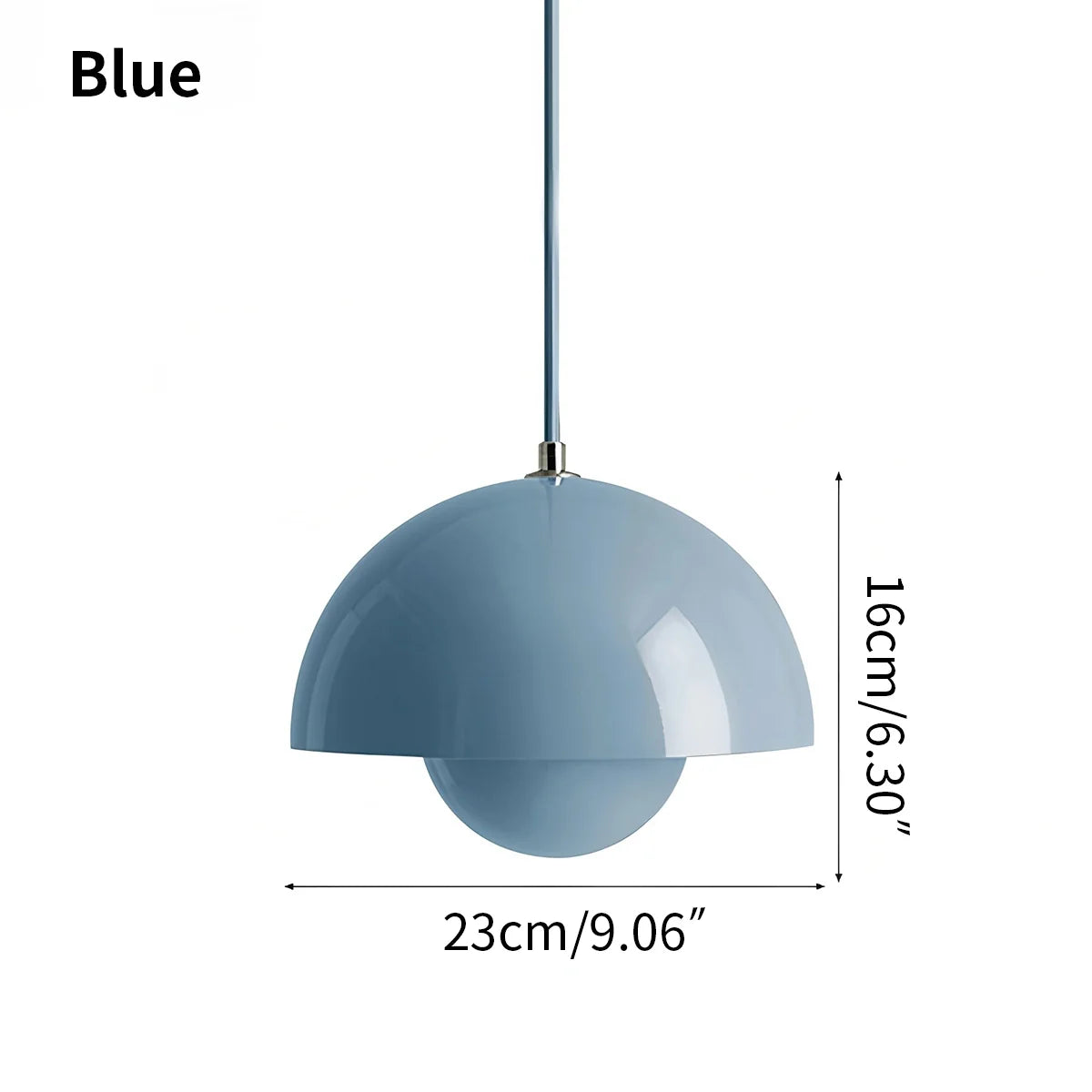 Feyran Nordic Colorful Flower Bud Pendant Light