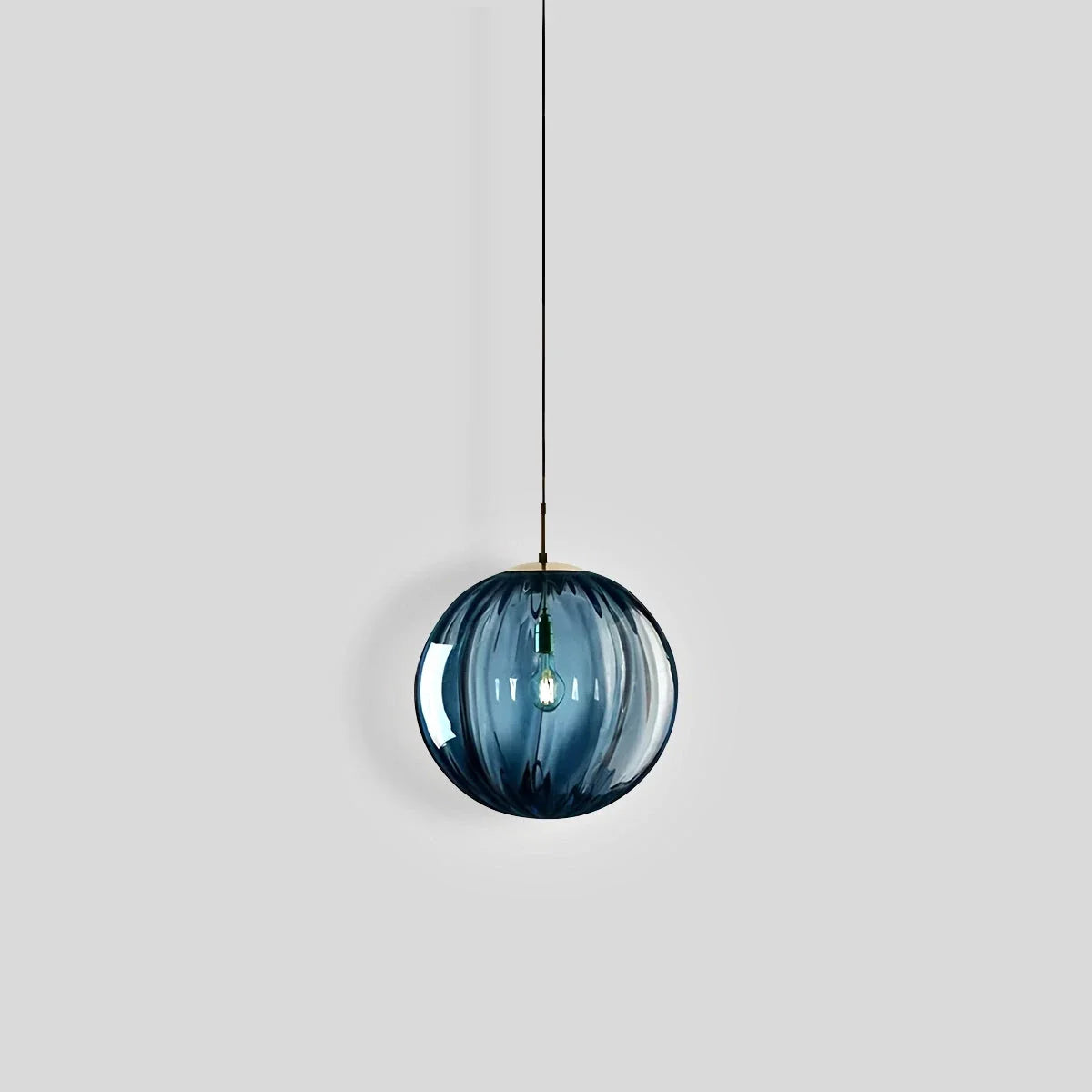 Feyran Modern Nordic Water Pattern Glass Ball Pendant Light