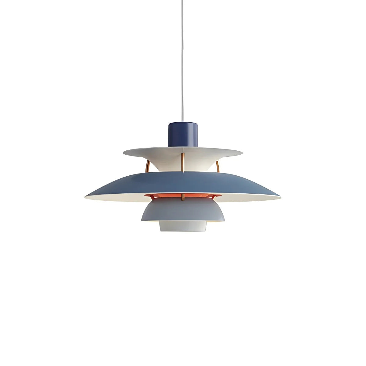 Blue PH5 multi pendant lamp