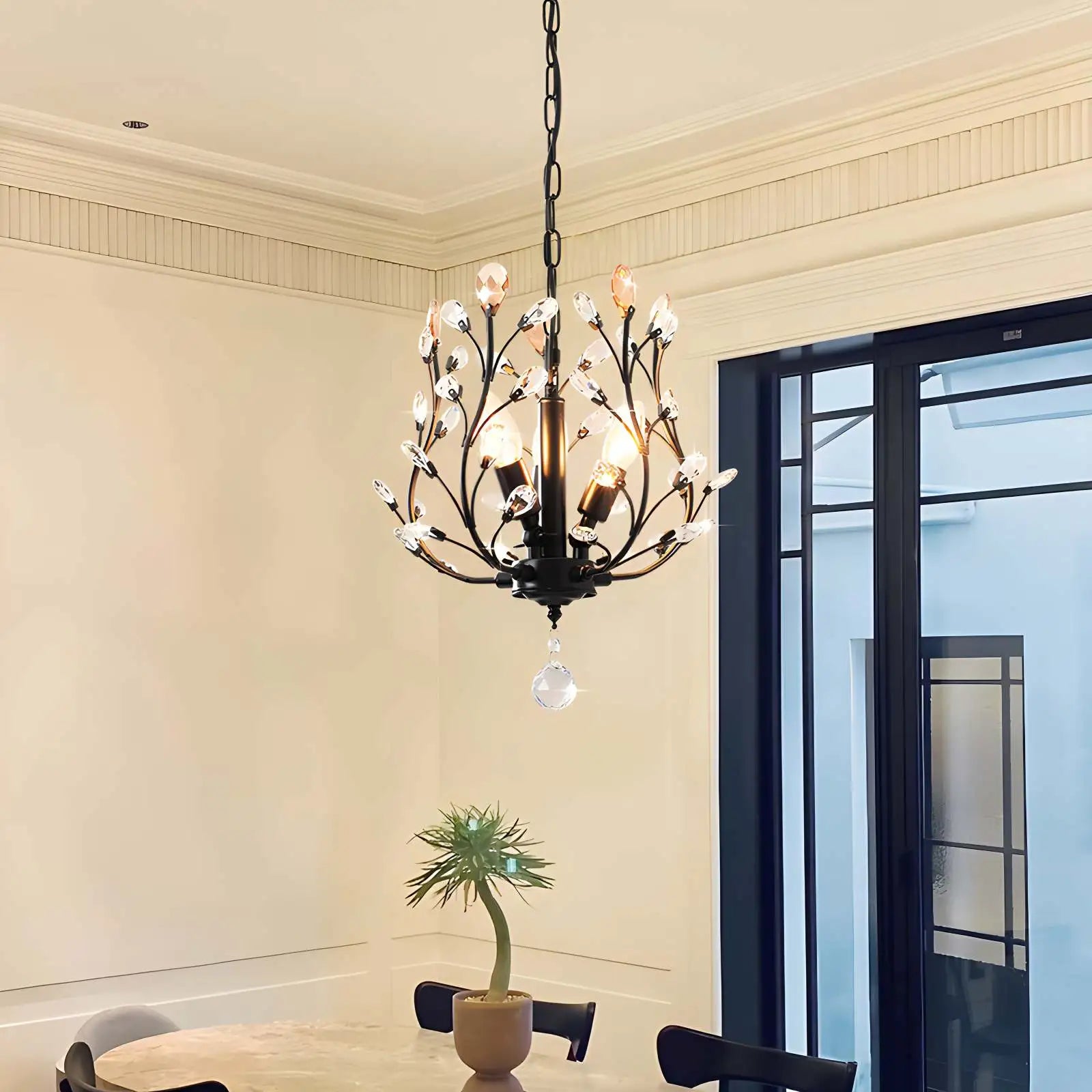 Feyran Branch Crystal Chandelier for Living Room