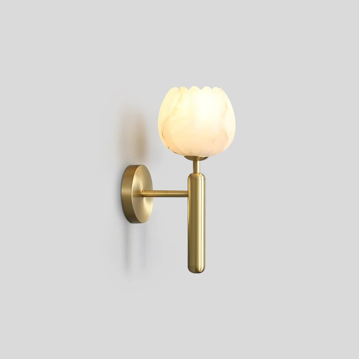 Feyran Creative Flower Shaped Alabaster Wall Lamp