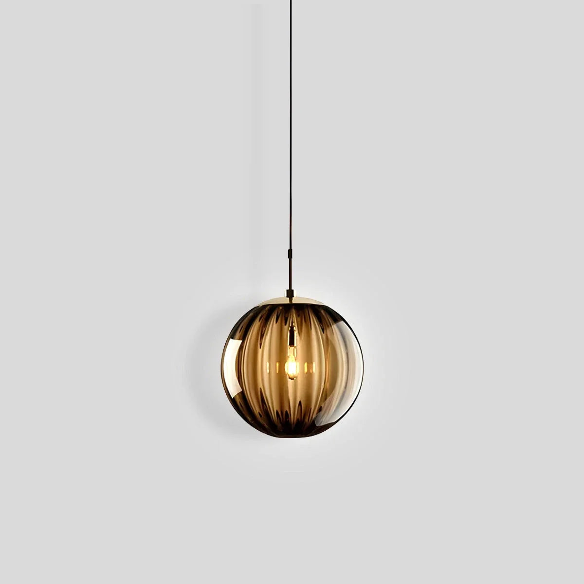Feyran Modern Nordic Water Pattern Glass Ball Pendant Light