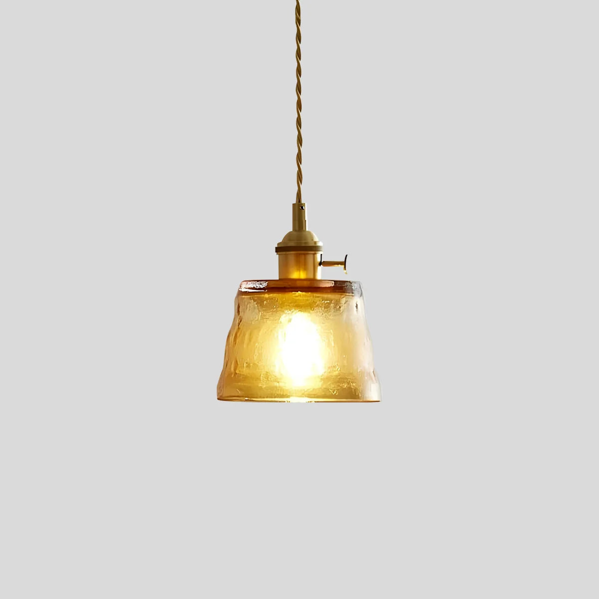 Feyran Nordic Cup Glass Pendant Lamp for Bedside