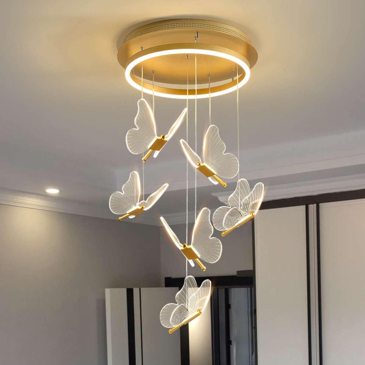 Feyran Olivia Butterfly Ceiling Pendant Light for Modern Interiors