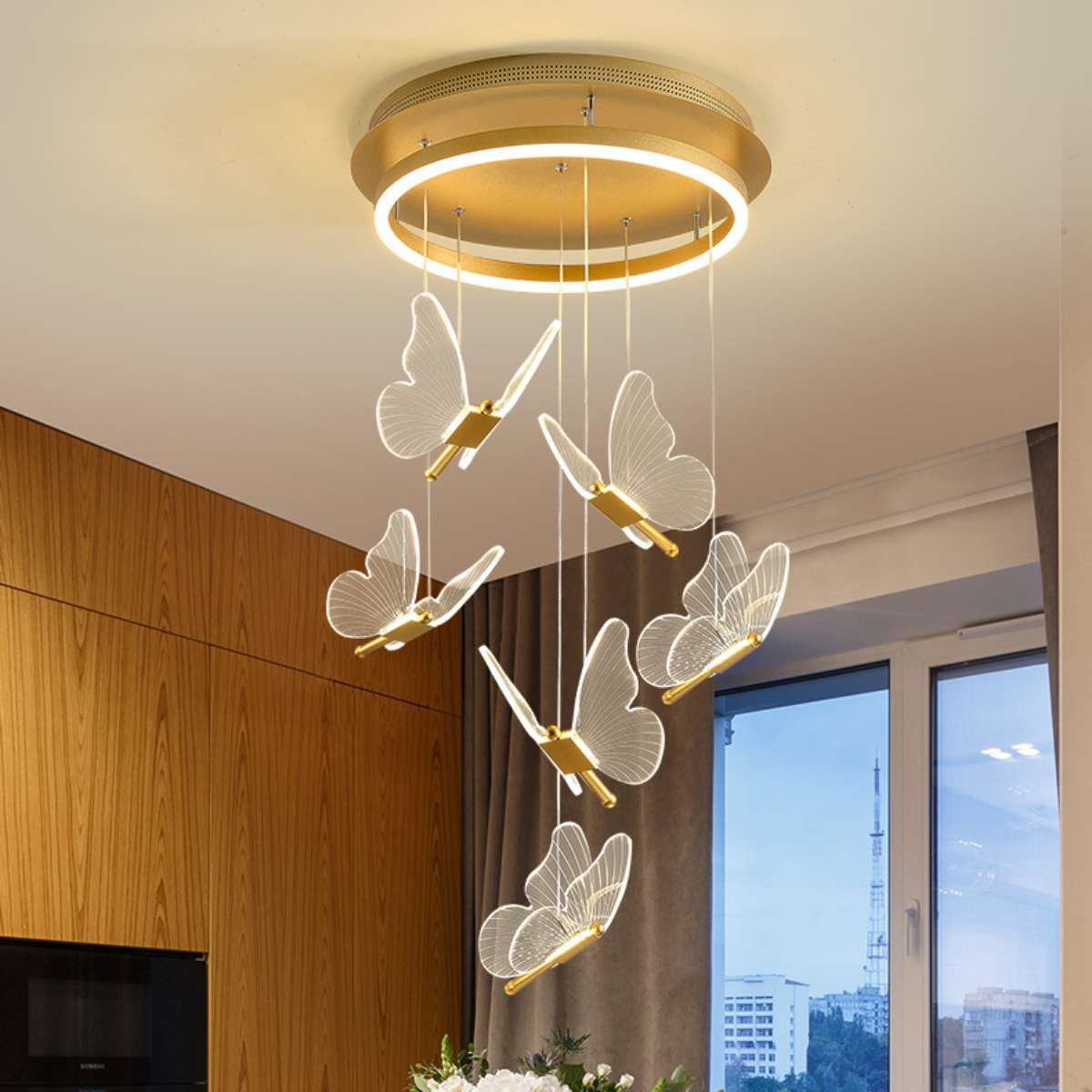 Feyran Olivia Butterfly Ceiling Pendant Light for Modern Interiors