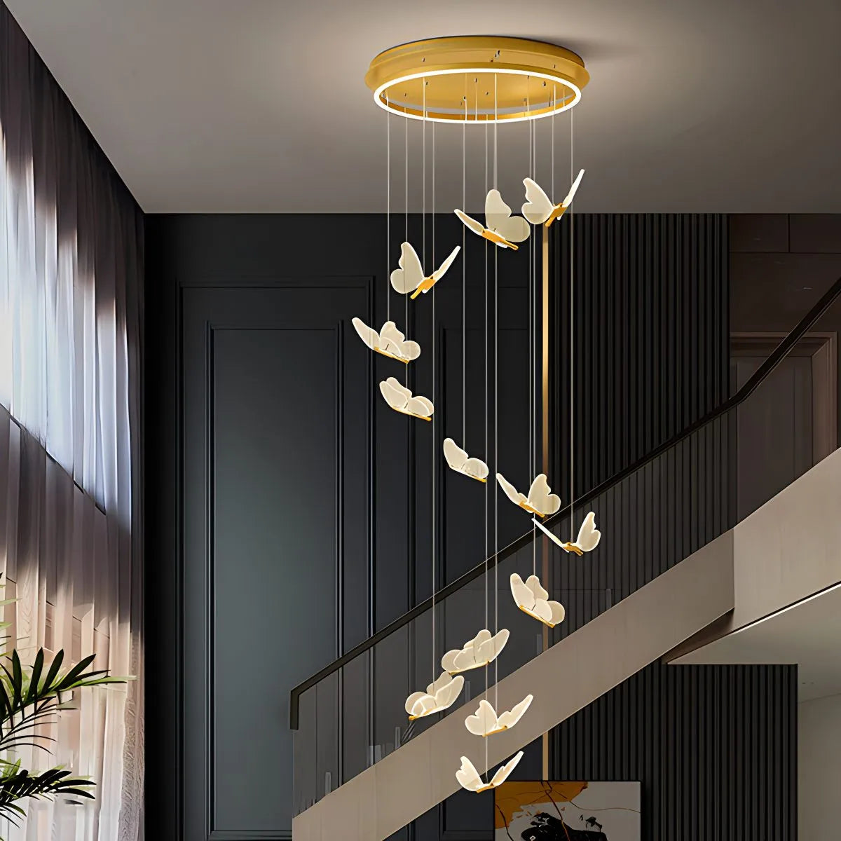 Feyran Olivia Butterfly Ceiling Pendant Light for Modern Interiors