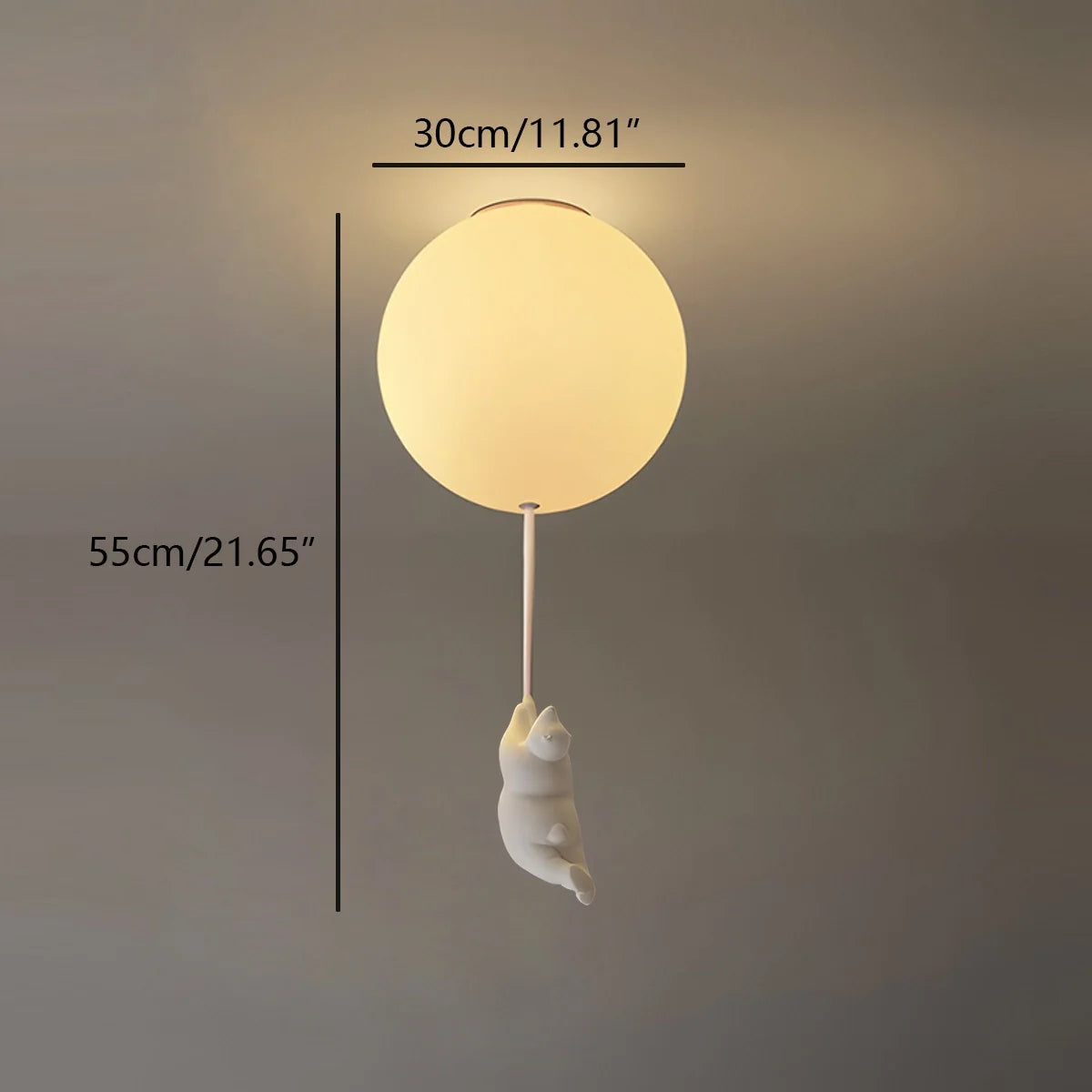 Feyran Modern Cartoon Balloon Bear Ceiling Light