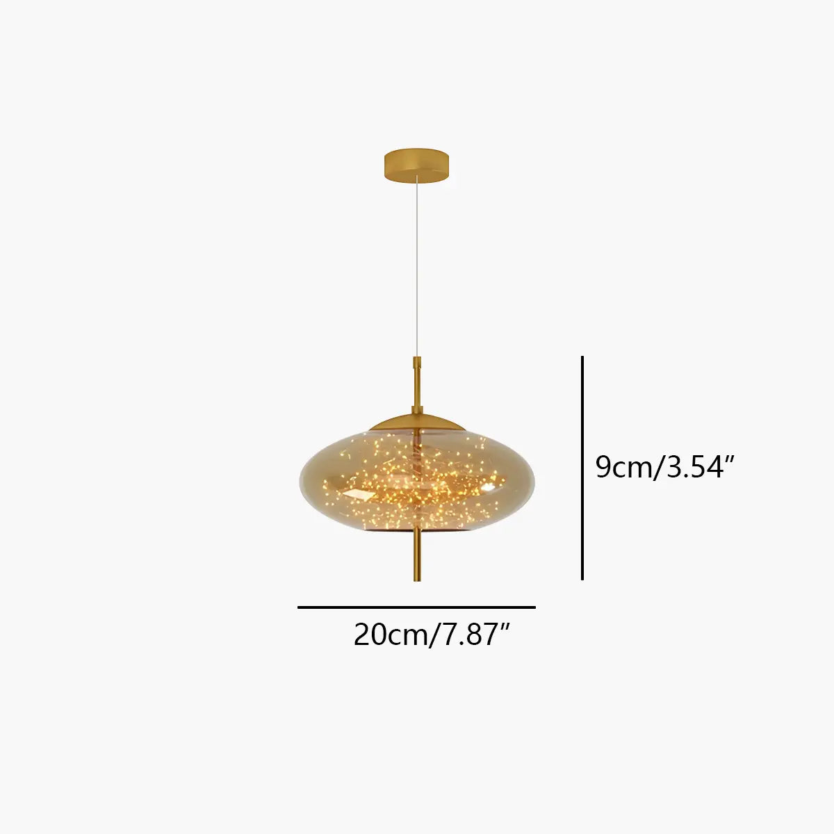 Feyran Twirl Modern Pendant Light for Bedroom