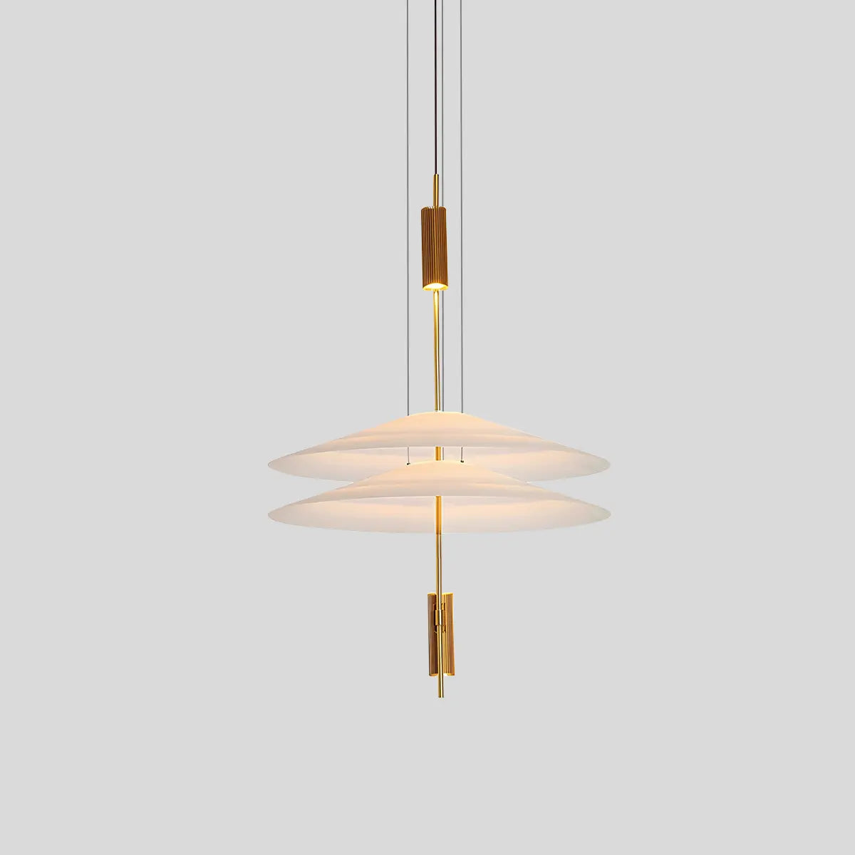 Feyran Layered Disc Pendant Light for Dining Room