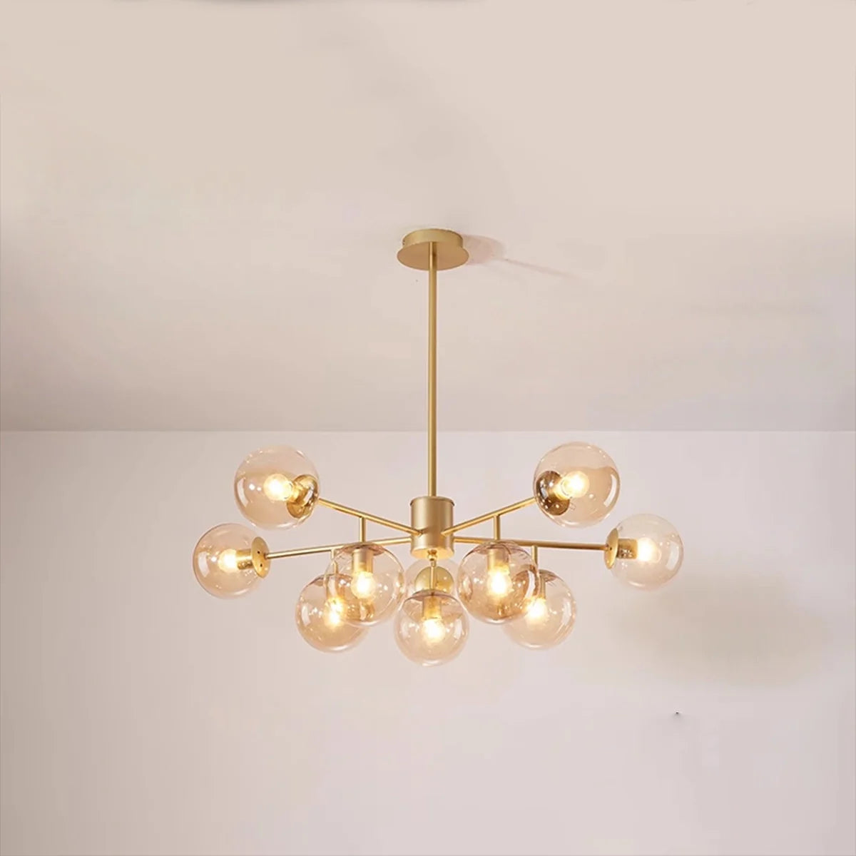 Feyran Camilla Glass Chandelier for Living Room