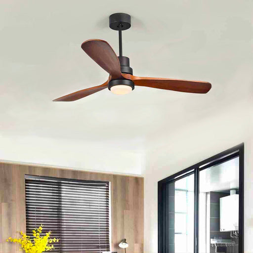 Wood Frequency Conversion Pendant Fan | Feyran