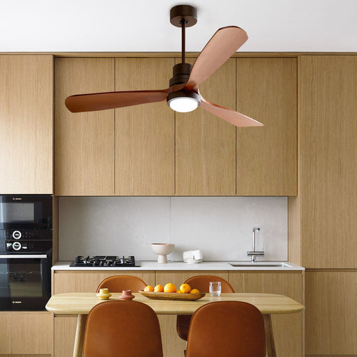 Wood Frequency Conversion Pendant Fan | Feyran