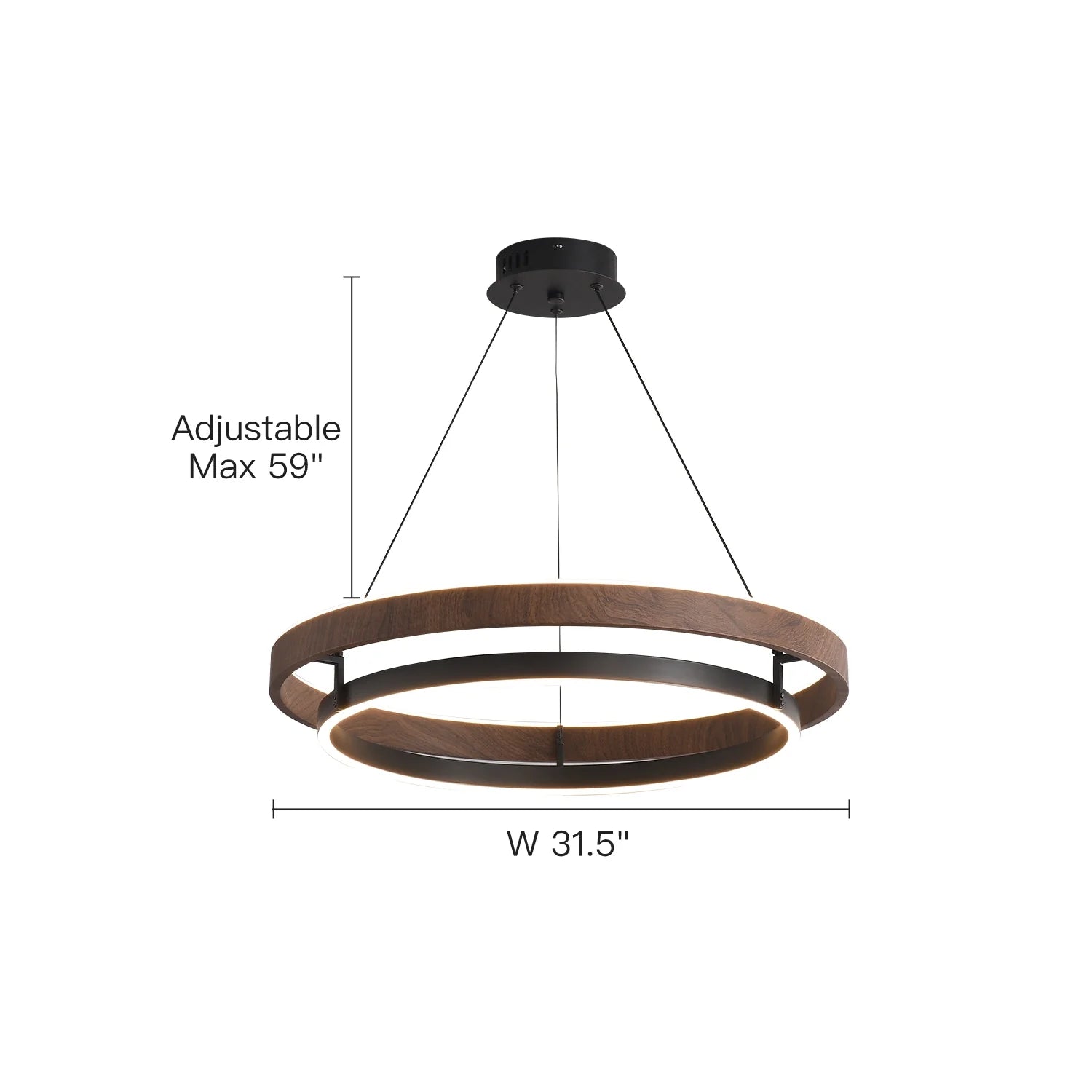 dimension-of-caraluxe-farmhouse-iron-chandelier-ch358-20250805-Feyran-lighting