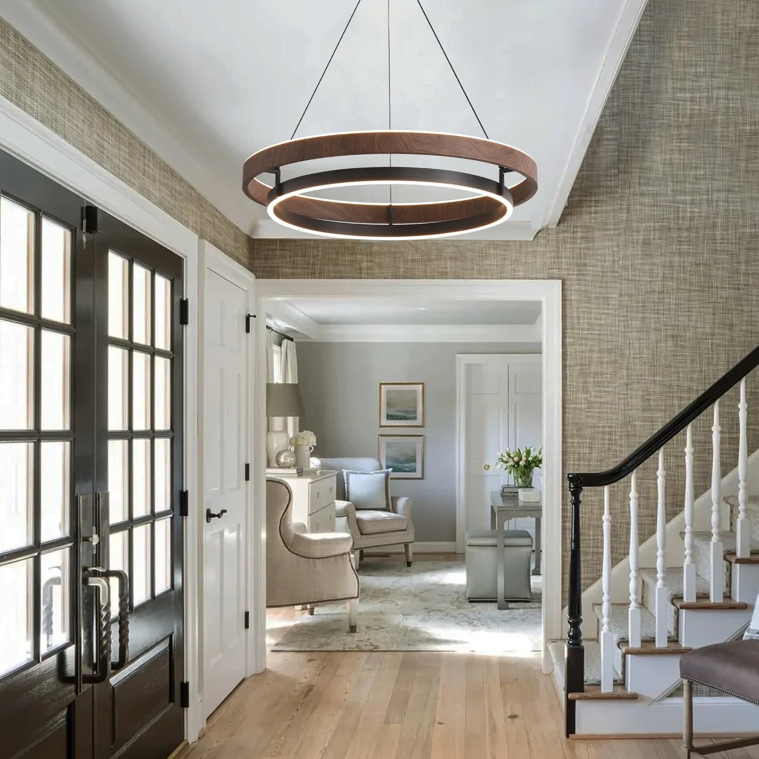 caraluxe-farmhouse-iron-chandelier-installed-above-the-entrance-foyer-ch358-20250805-Feyran-lighting