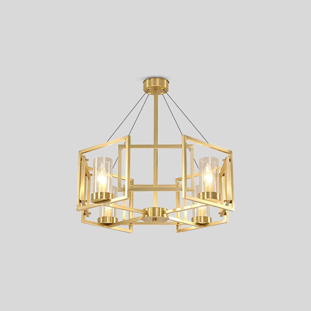 Feyran Modern Luxury All Copper Chandelier