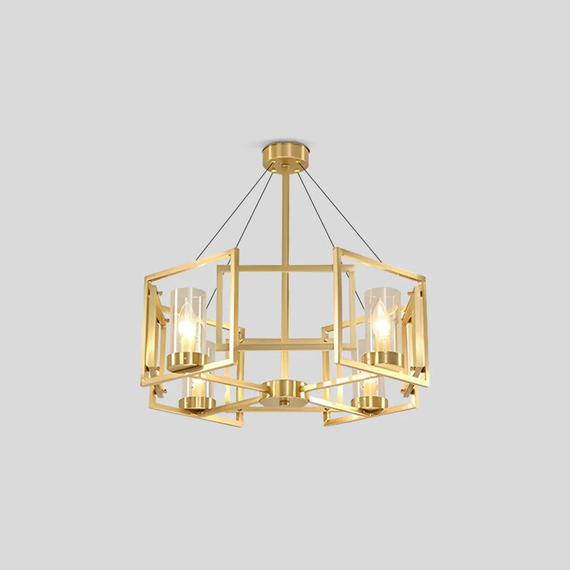 Feyran Modern Luxury All Copper Chandelier
