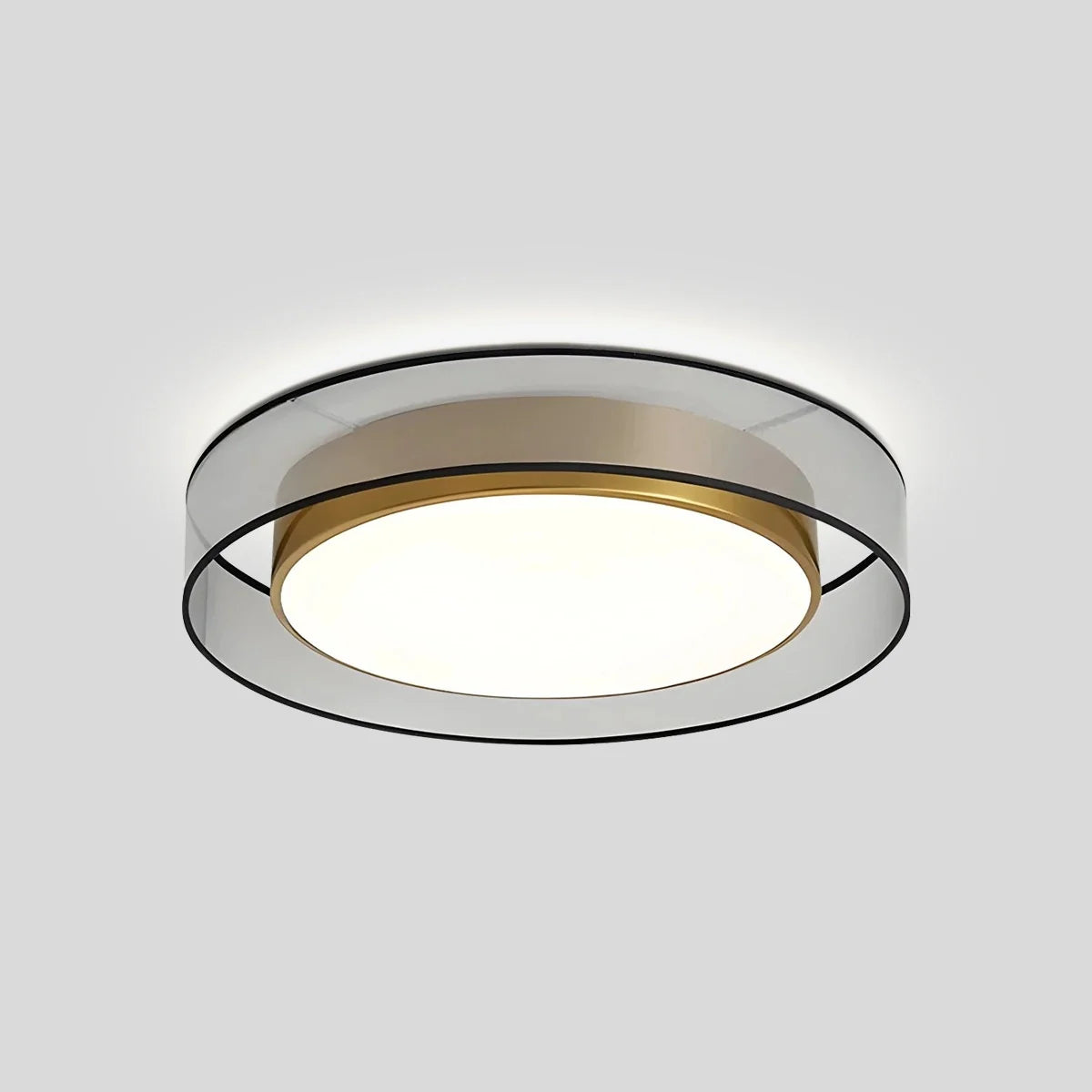 Feyran Simple Round LED Copper Pendant Light Ceiling Lamp