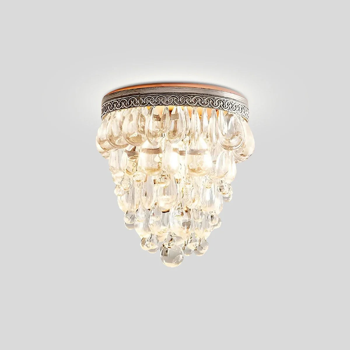 Feyran Vintage Crystal Pendent Light for Living Room