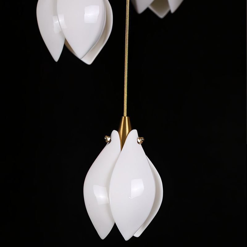 Galaxy Celeste Flora Crystal Spiral Chandelier