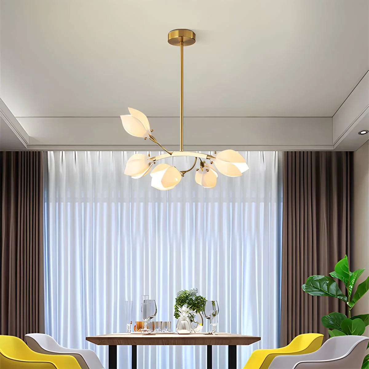 Feyran Ceramics Magnolia Chandelier