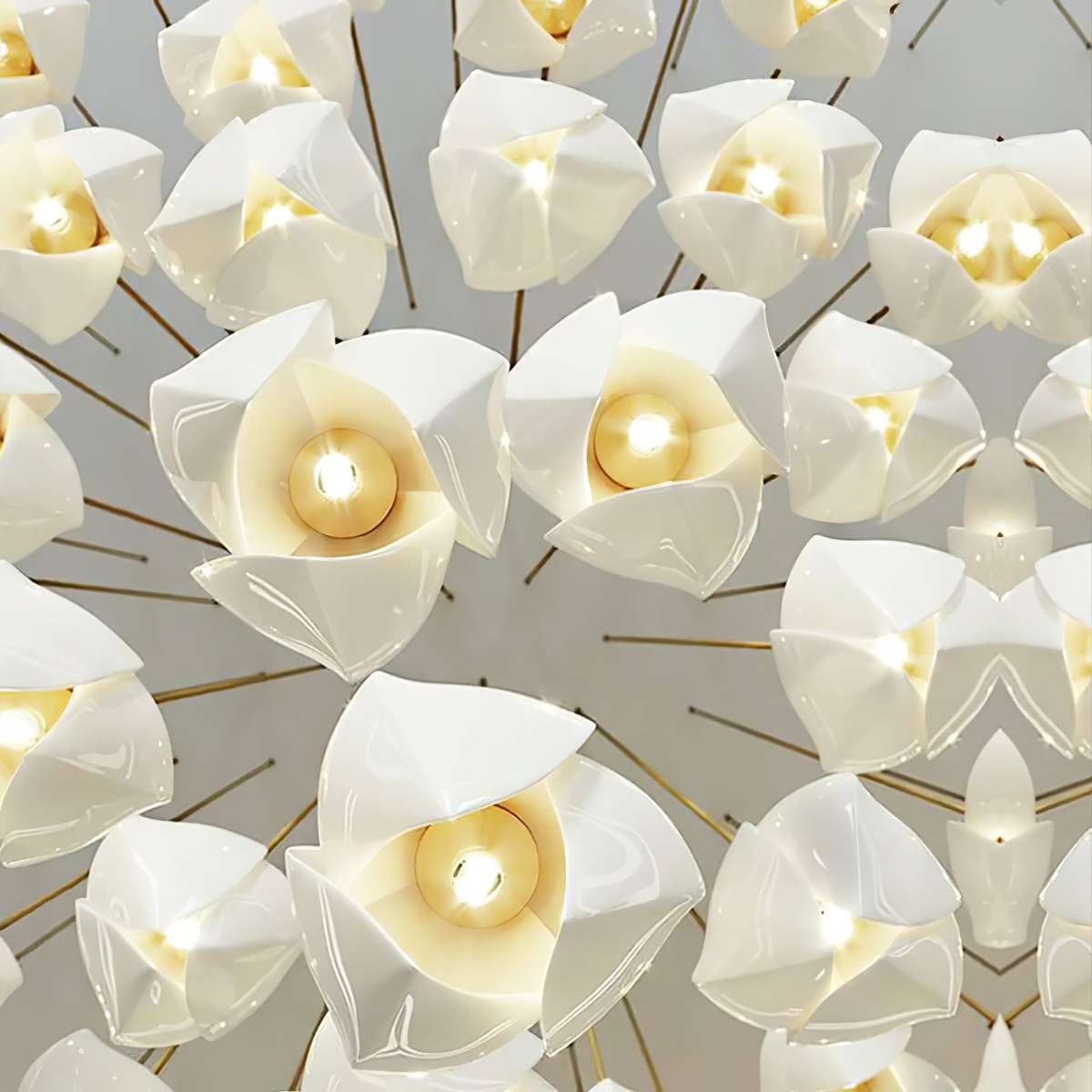 Feyran Ceramic Bud Pendant Light for Modern Interiors