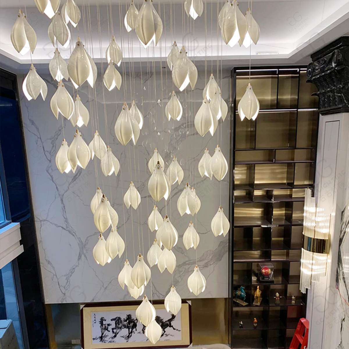 Feyran Ceramic Bud Pendant Light for Modern Interiors
